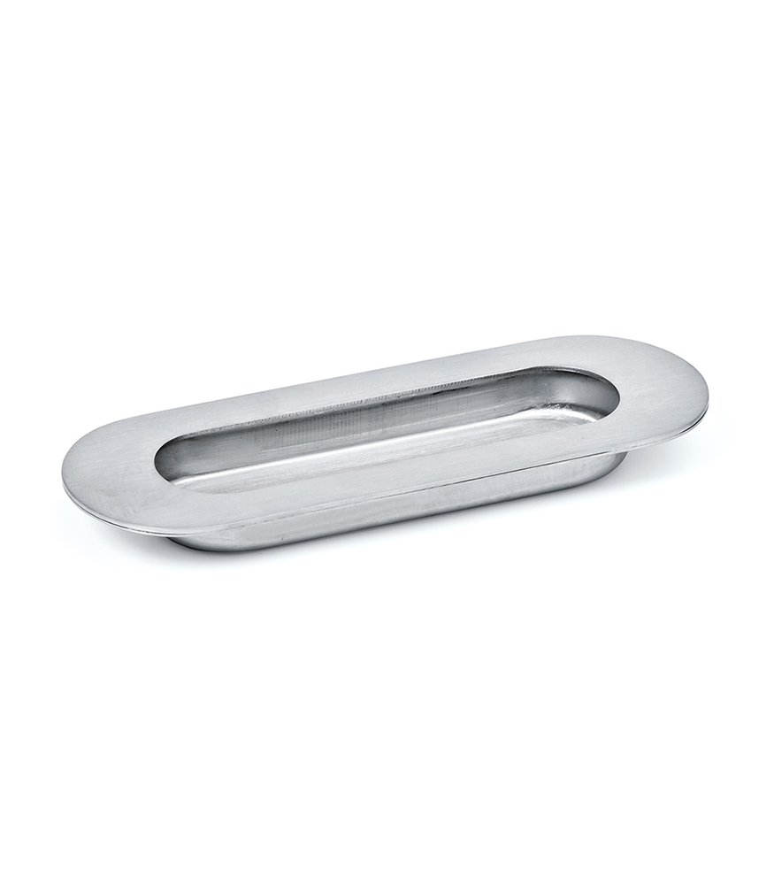 Einlassgriff aus Edelstahl - OVAL