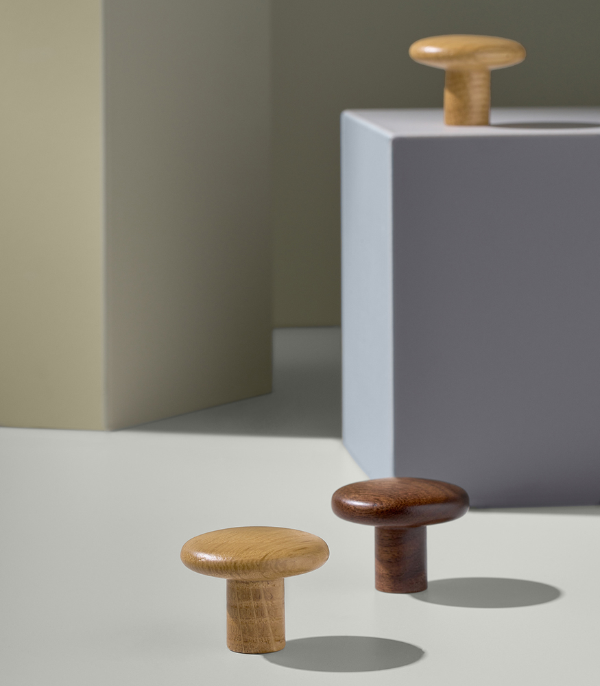 Möbelknopf aus Holz - BRUTUS KNOB