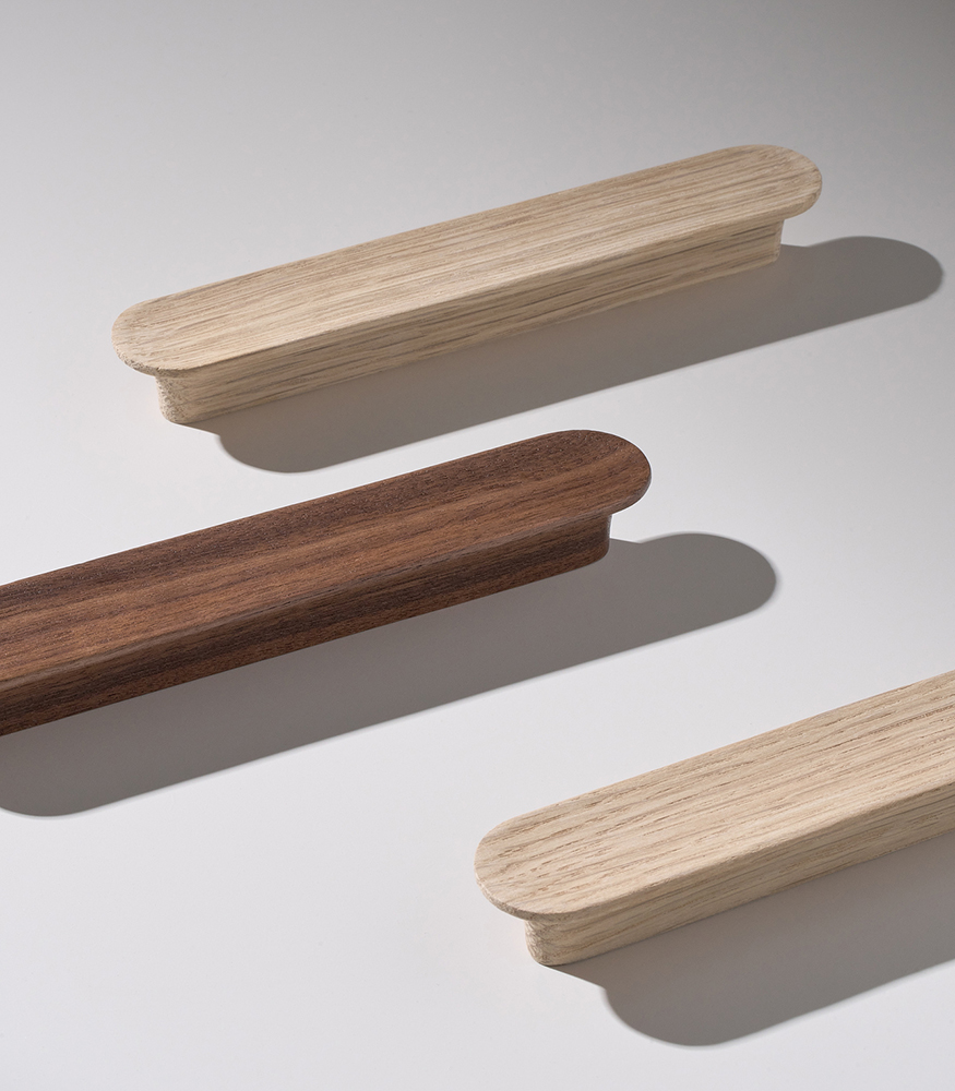 Möbelgriff aus Holz - TUBA HANDLE